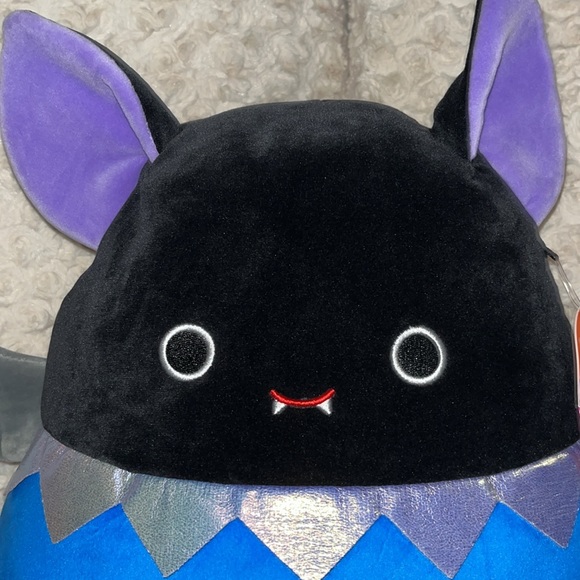ON HOLD 🦇Squishmallows Emily Bat Jolly Rancher 12” Halloween 2021 HTF NWT - Picture 4 of 6